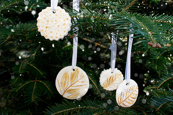 Weihnachtsdekoration aus Salzteig